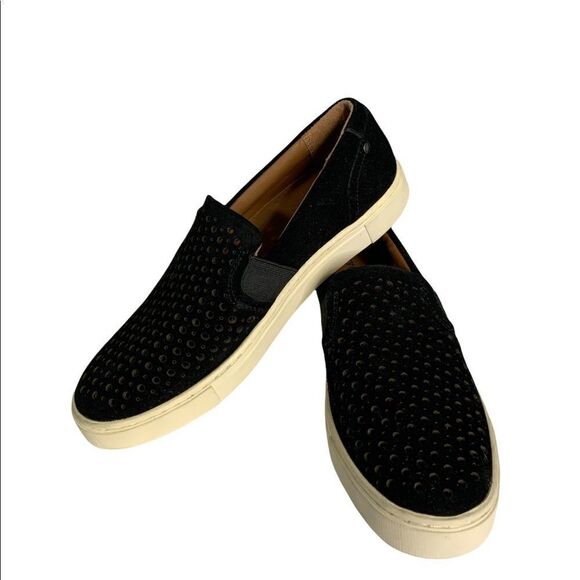 𝅺frye & Co Suede Leather Slip on Sneakers - Picture 1 of 7
